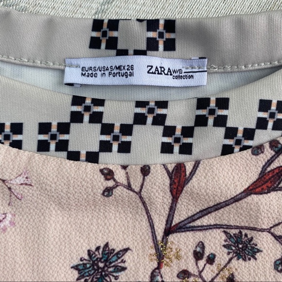 {ZARA WB Collection} Patterned Top - Picture 3 of 9